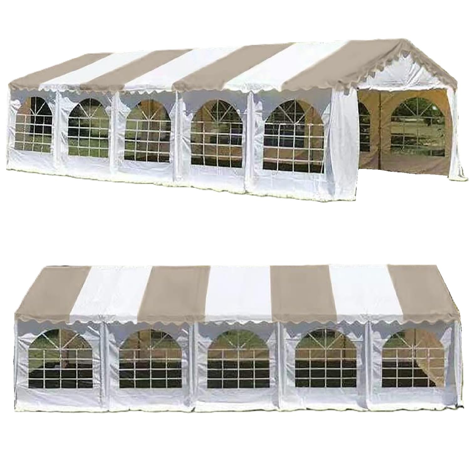 Amazon.com : DELTA 32'x16' Sand Budget PVC Party Tent,Outdoor